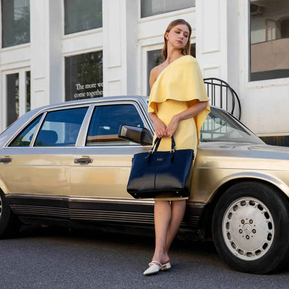 Julia Rustic Vegan Leather Weekender Duffel Bag