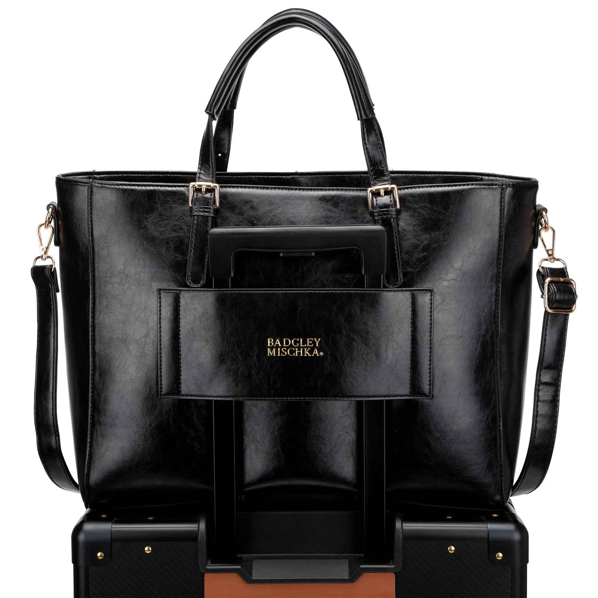 Julia Rustic Vegan Leather Weekender Duffel Bag