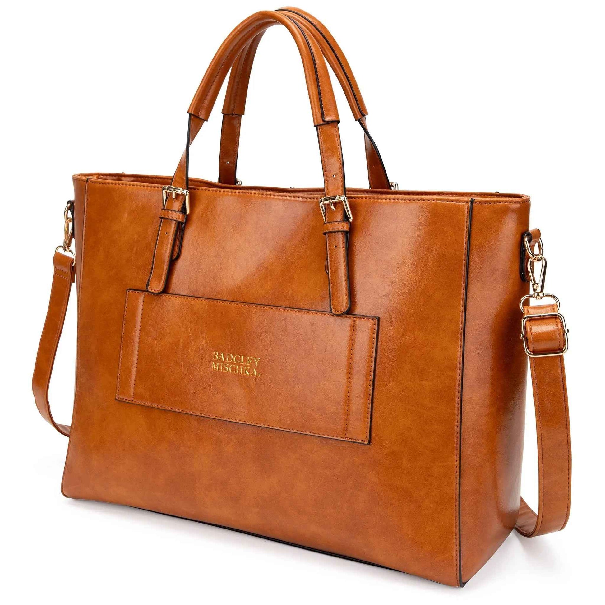 Julia Rustic Vegan Leather Weekender Duffel Bag