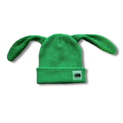 Satin Lined Bunny Beanie
