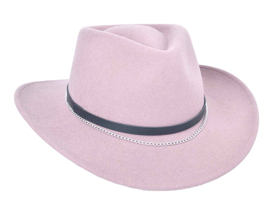 Outdoor Merino Wool for Woman Felt Hat Cattle Queen