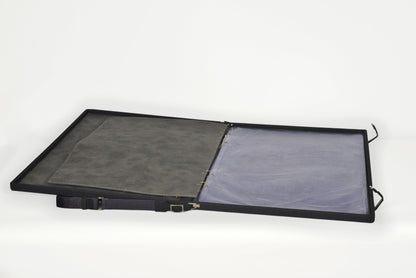 Leather Binder Leather Portfolio Gifts For Painters - Portfolio Binder- Art Supplies Organizer