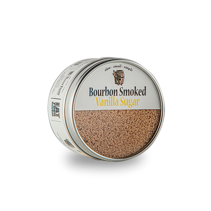 Bourbon Smoked Vanilla Sugar