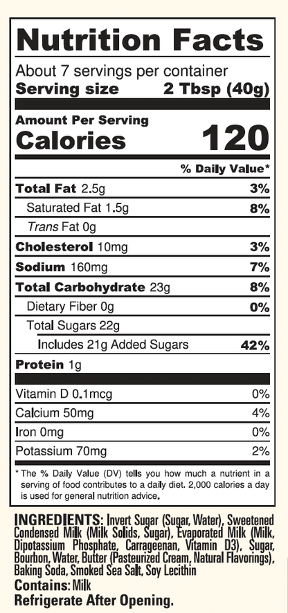 Caramel Sauce – Bourbon Smoked Sea Salt & Bourbon - Lolomo!