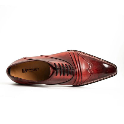 Crimson Norwegian Stitch Oxford