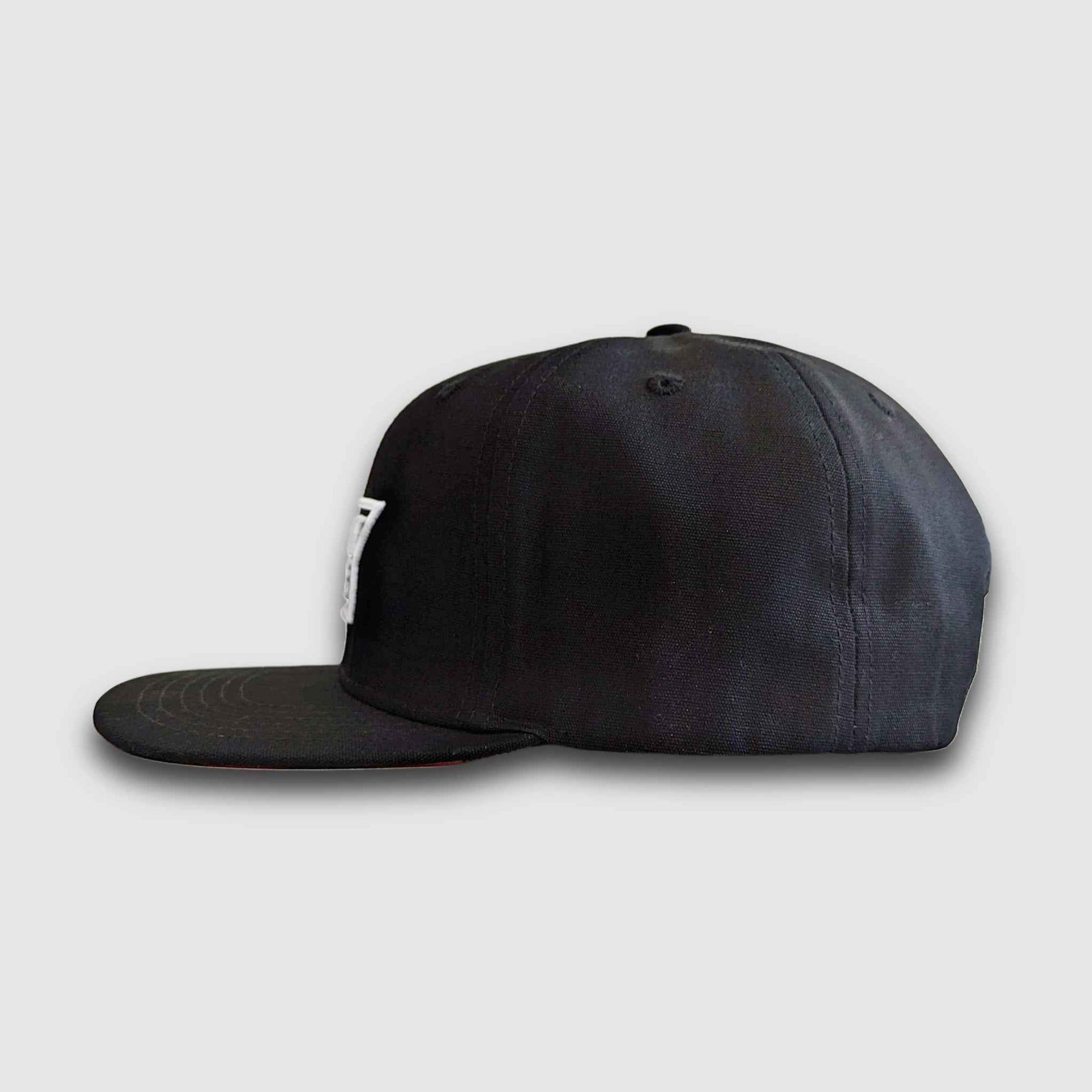 Buffalo Check Snapback - Black