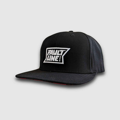 Buffalo Check Snapback - Black