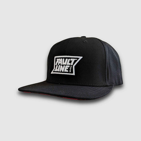 Buffalo Check Snapback - Black