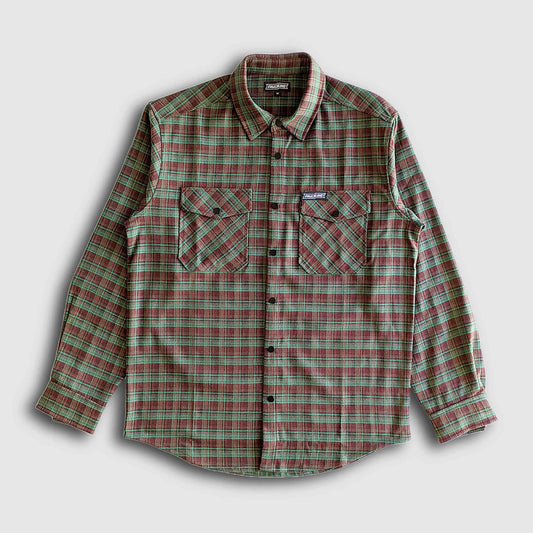 Highland Tech Flannel - Evergreen