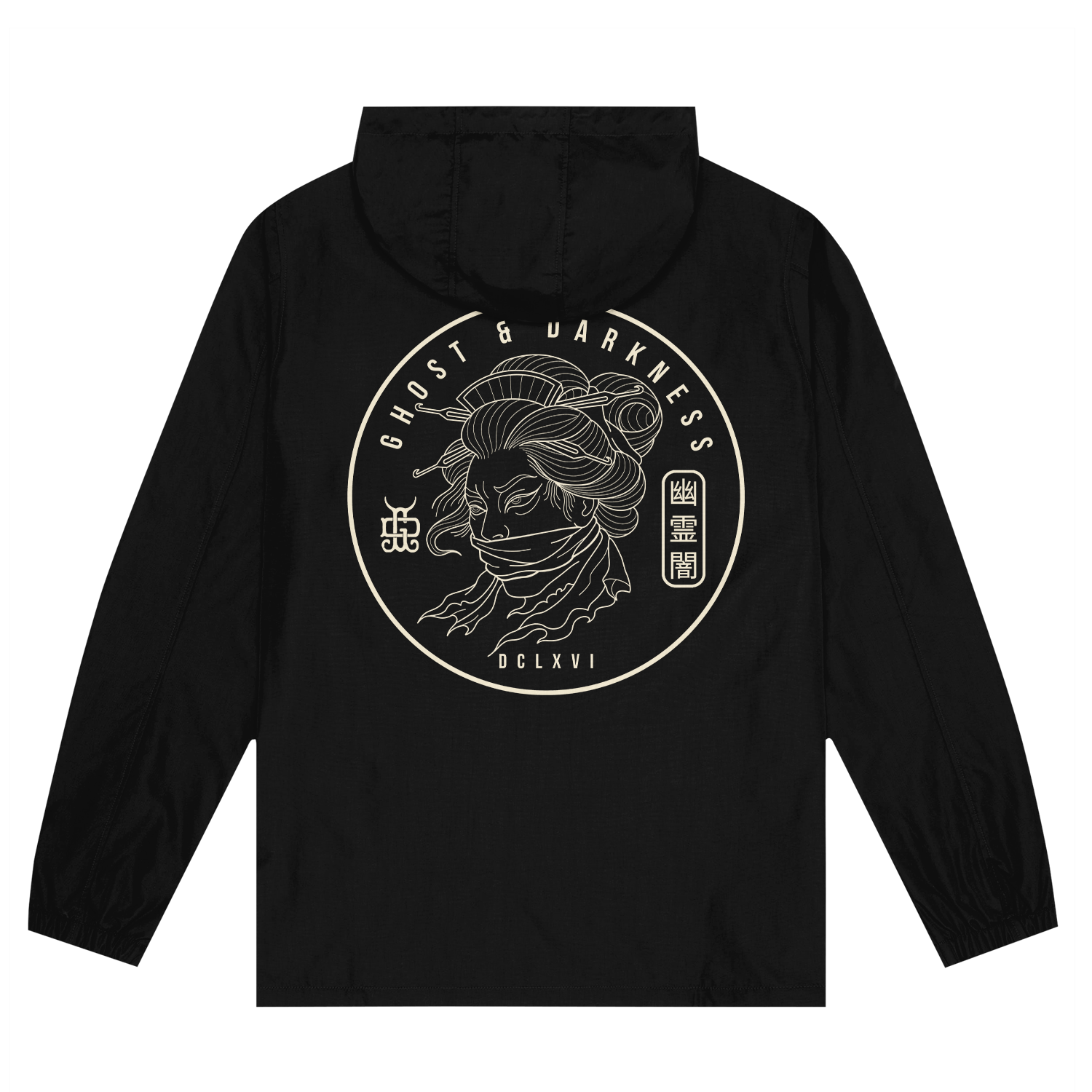 Namakubi Outline Jacket | Ghost & Darkness Streetwear