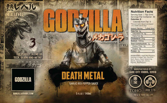 Mechagodzilla's Death Metal : Garlic Red Pepper Sauce