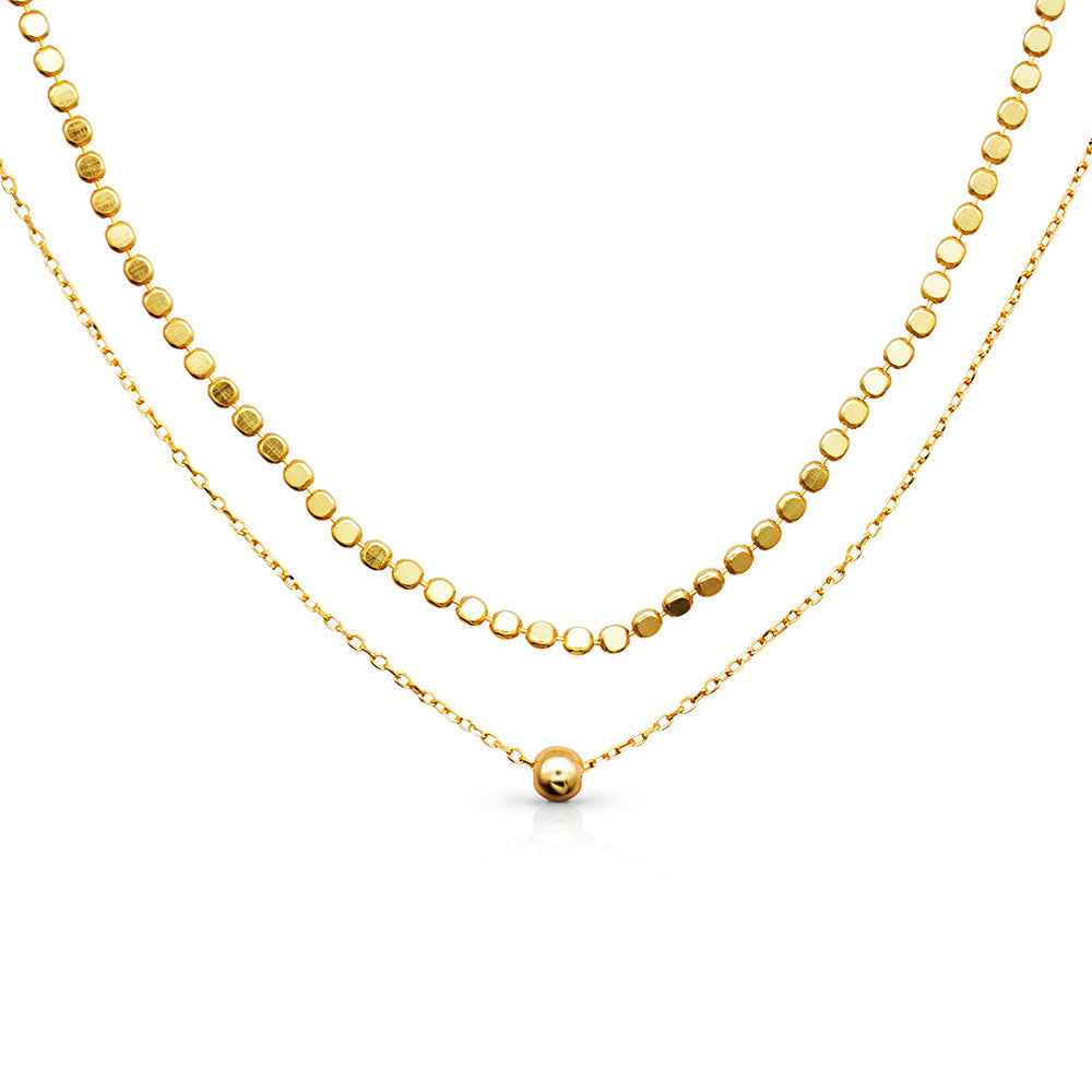 CELESTE GOLD NECKLACE