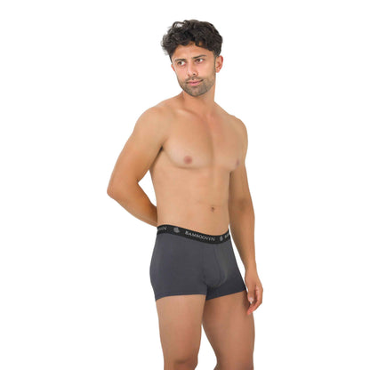 Men’s Bamboo Trunks with Pouch 4-Pack