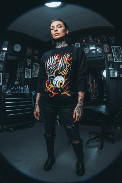 Eagle Eye Sweatshirt | Ghost & Darkness Streetwear