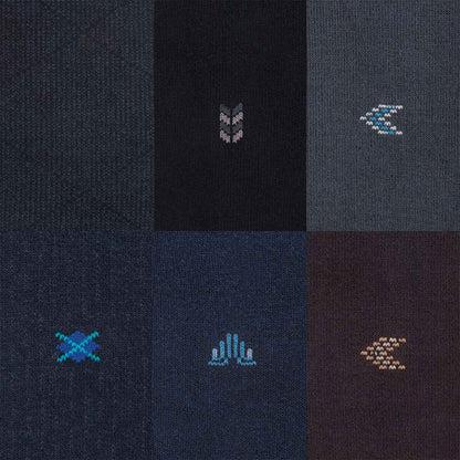 Men’s Bamboo Dress & Trouser Socks 6-Pack - 544