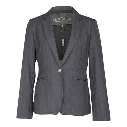 Tailoring Dark Grey Blazer – Classic Single-Breasted Blazer