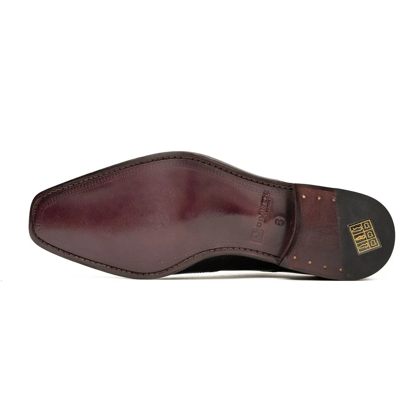 Patent leather goodyear welt dress shoes Purple