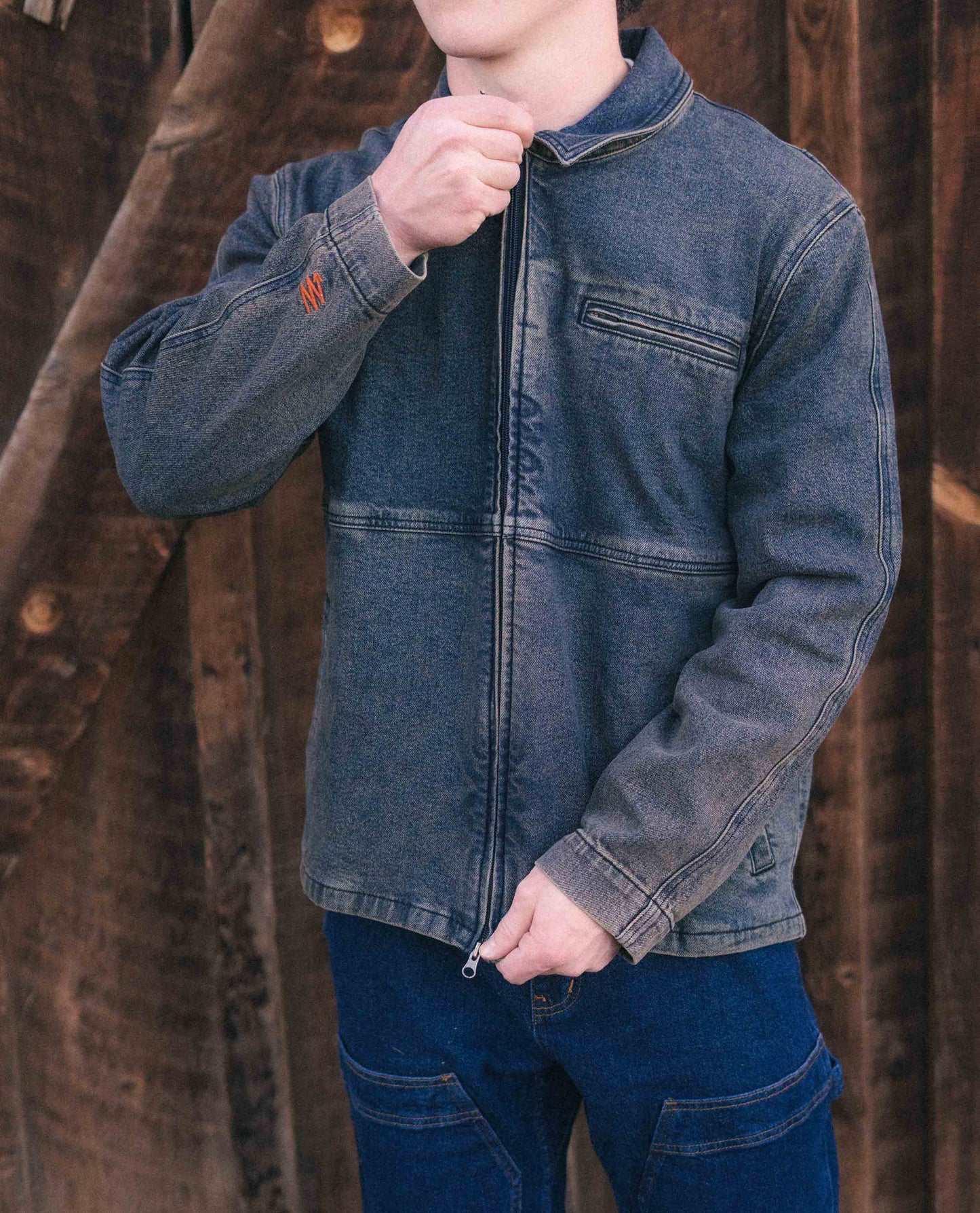 Denim Utility Jacket - Lolomo!