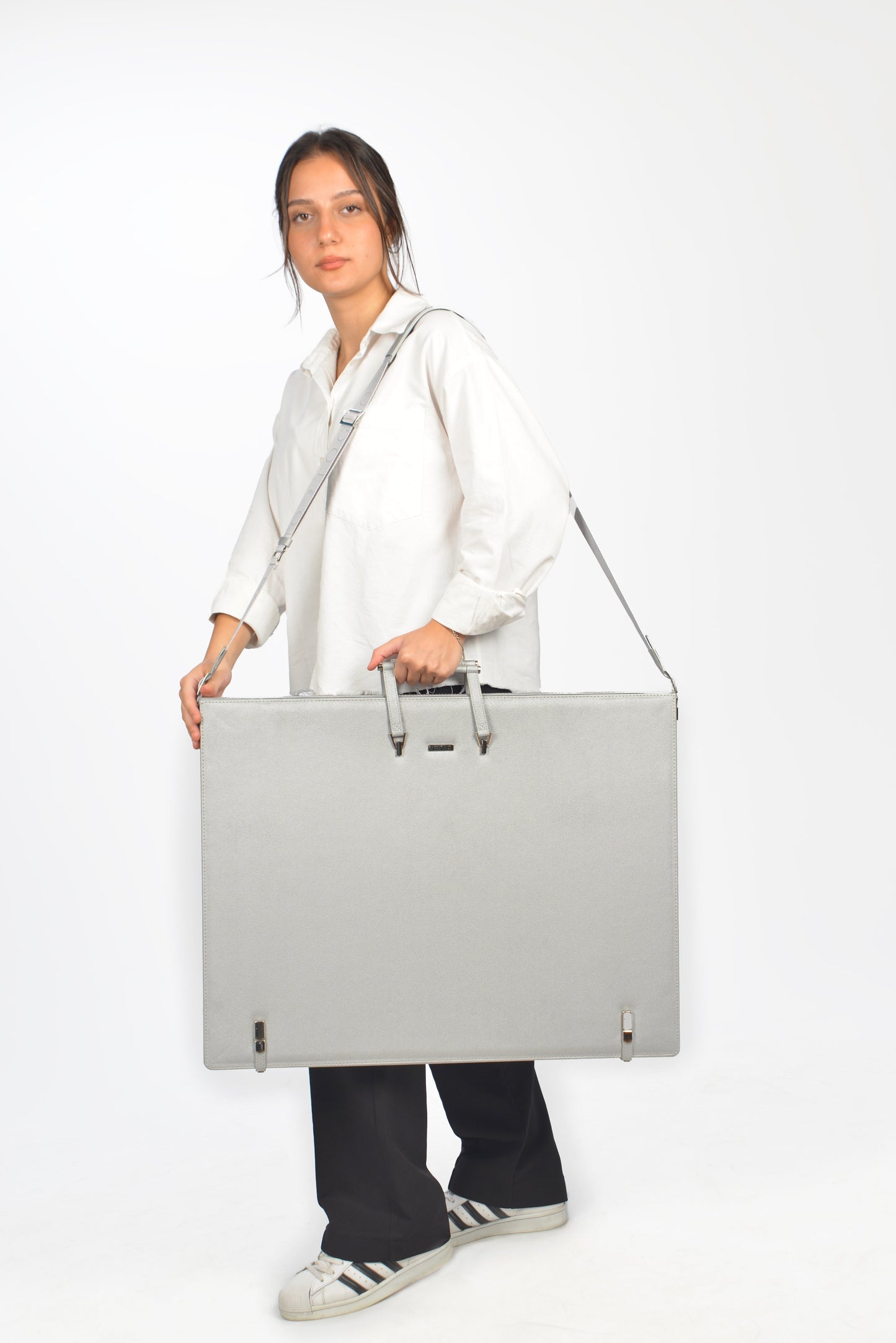 Leather Binder Leather Portfolio Gifts For Painters - Portfolio Binder- Art Supplies Organizer