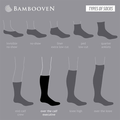 Men’s Bamboo Dress & Trouser Socks 6-Pack - 626