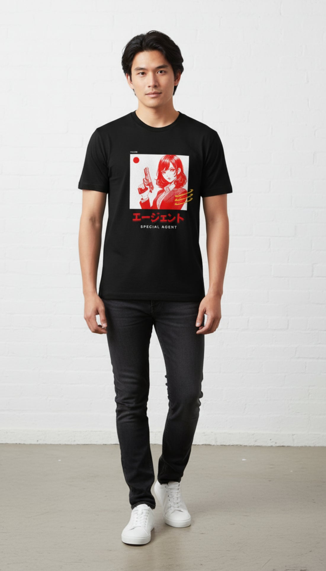 Camiseta de agente especial