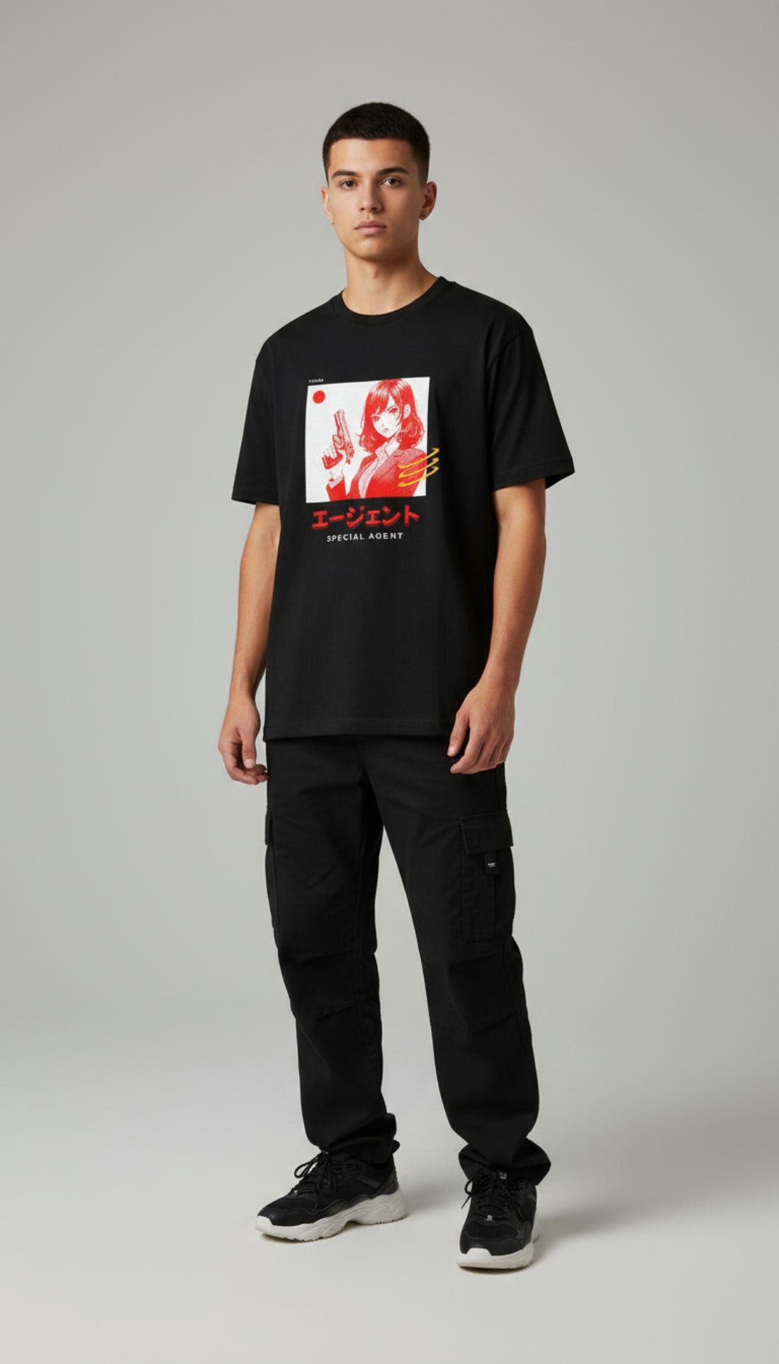 Camiseta de agente especial