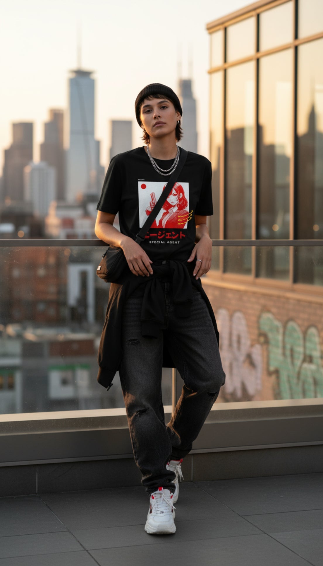 Camiseta de agente especial