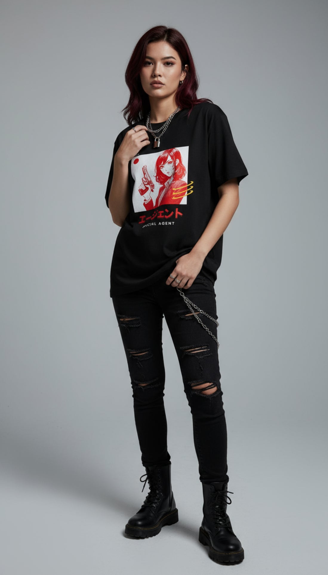 Camiseta de agente especial