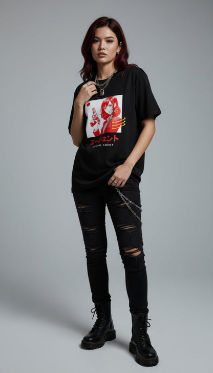 Camiseta de agente especial