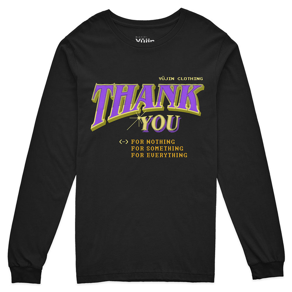 Thank You Long Sleeve T-Shirt