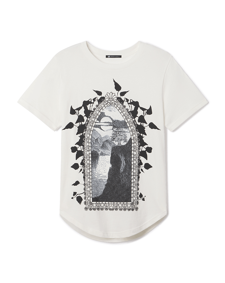 Through the Looking Glass Tee - Salt
