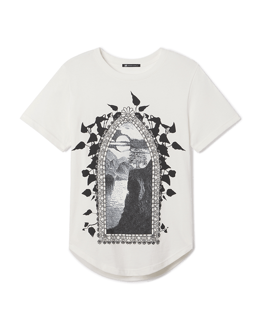 Through the Looking Glass Tee - Salt