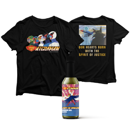 Gatchaman Tee Hot Sauce Combo