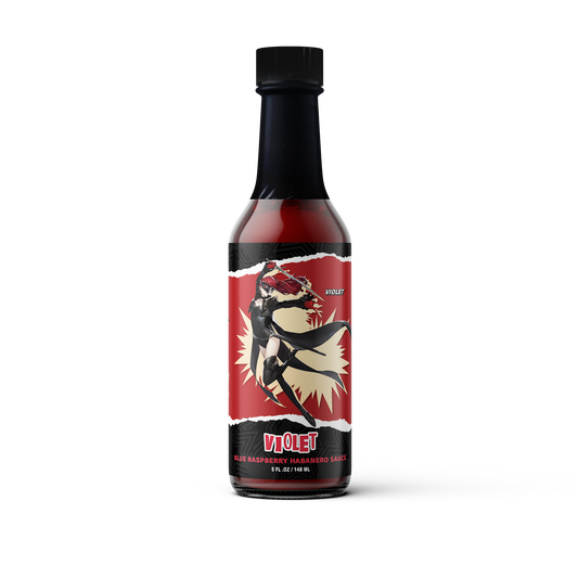 Violet : Blue Raspberry Habanero Sauce
