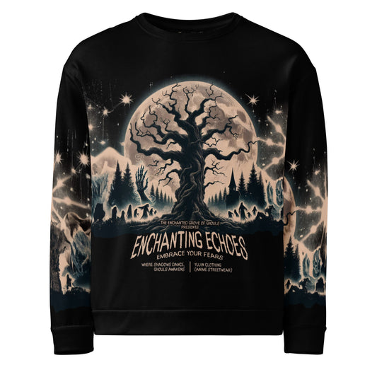 Sudadera de Halloween Enchanting Echoes