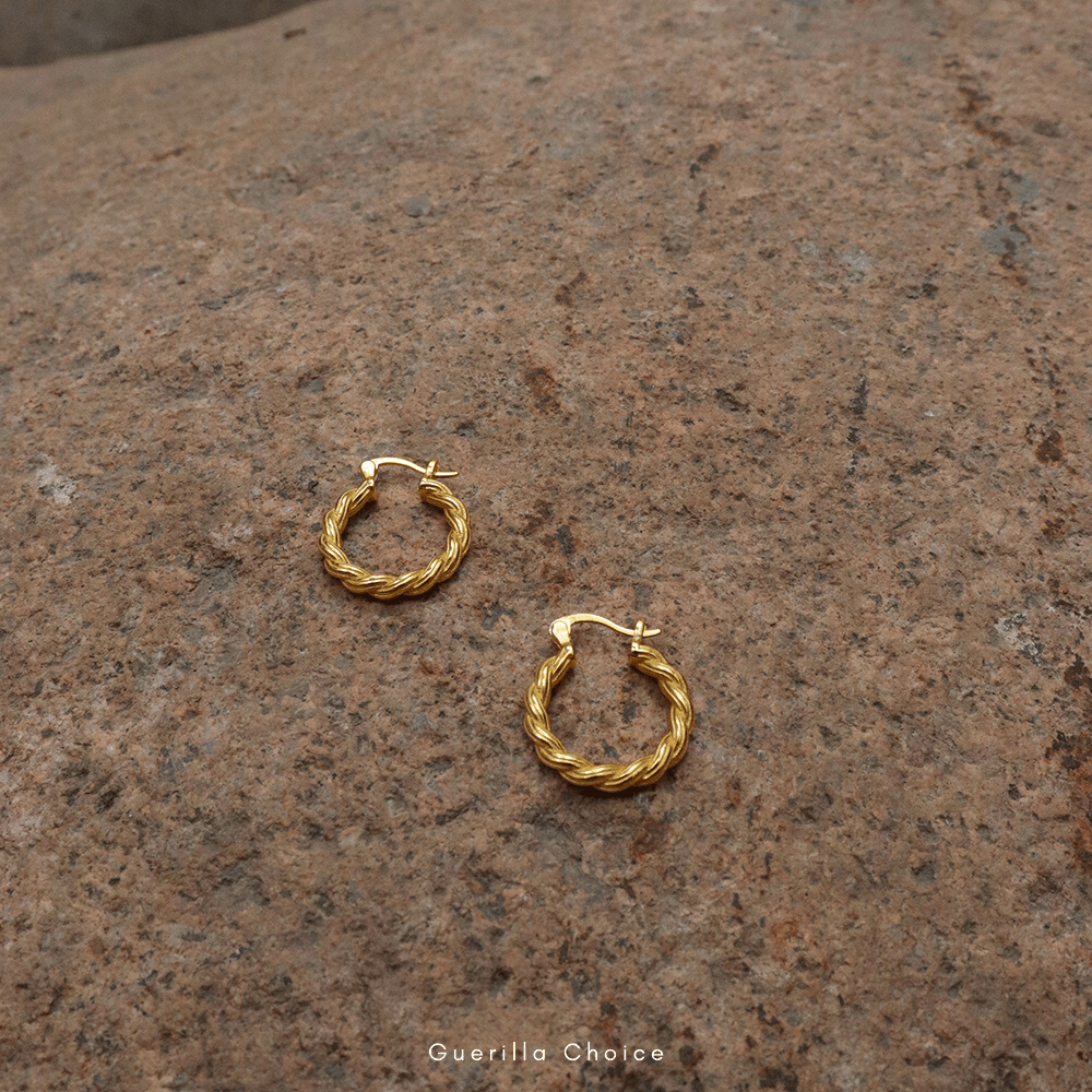 ASTRID GOLD EARRINGS - Lolomo!