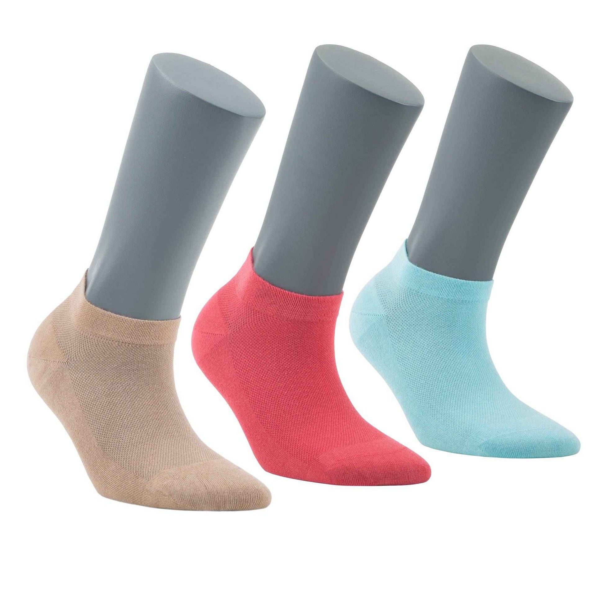 Women’s Bamboo Ankle Socks 12-Pack - 545