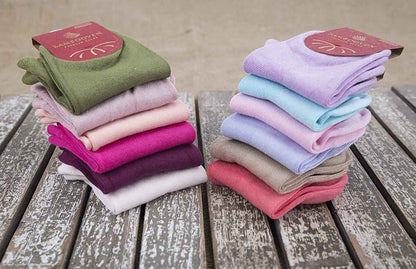 Women’s Bamboo Ankle Socks 12-Pack - 554