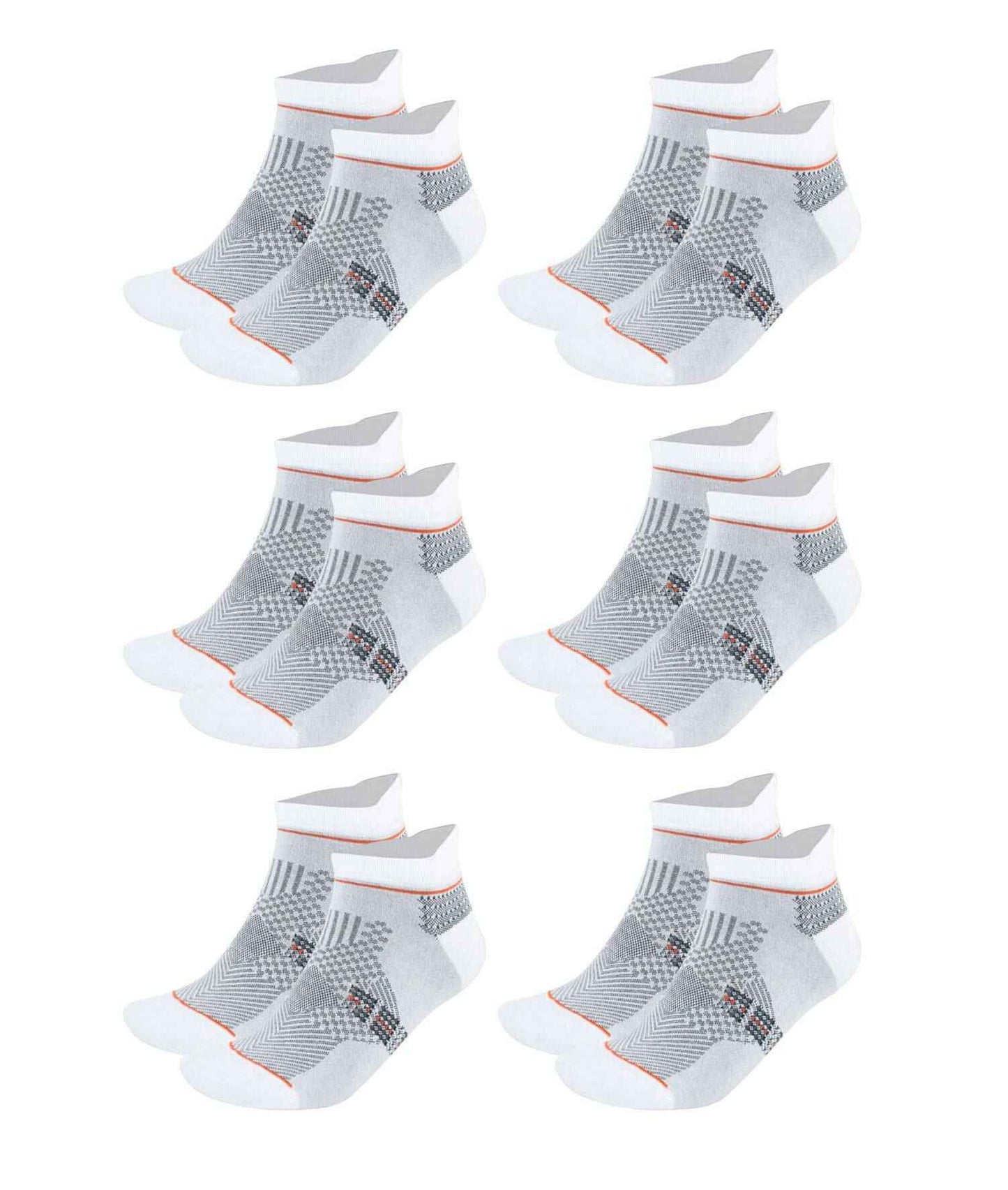 Men's & Women's Bamboo Ankle Socks 6-Pack