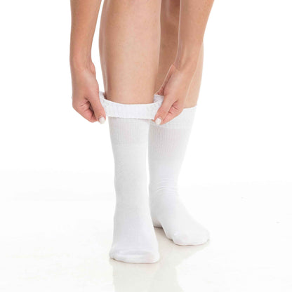 Men’s & Women’s Bamboo Diabetic Crew Socks 4-Pack