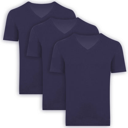 Men's Bamboo V-Neck Undershirt (3 Pack)