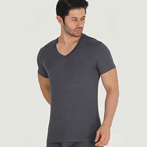 Men's Bamboo V-Neck Undershirt (3 Pack)