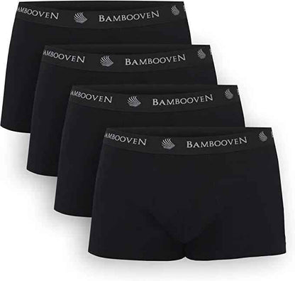 Men’s Bamboo Trunks with Pouch 4-Pack