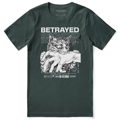 Betrayed Cat T-Shirt - Lolomo!
