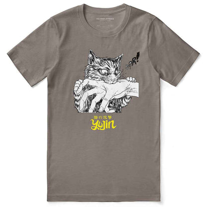 Bite Attack Cat T-Shirt