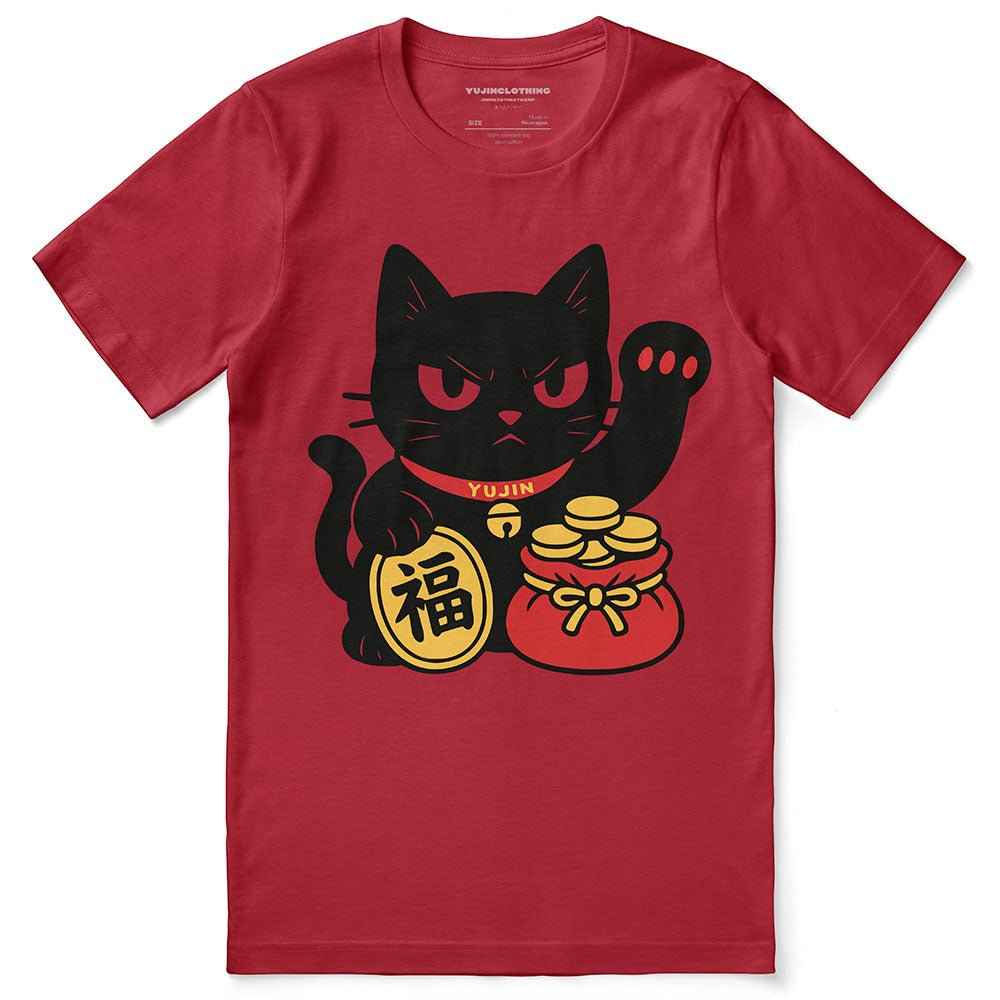 Black Cat Lucky T-Shirt