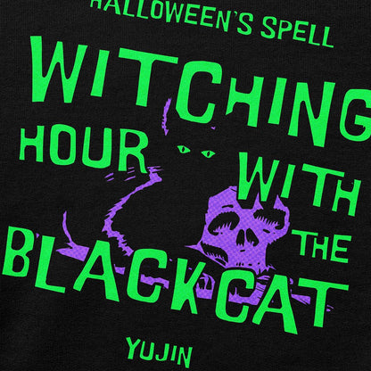 Black Cat Spell Sweatshirt - Lolomo!