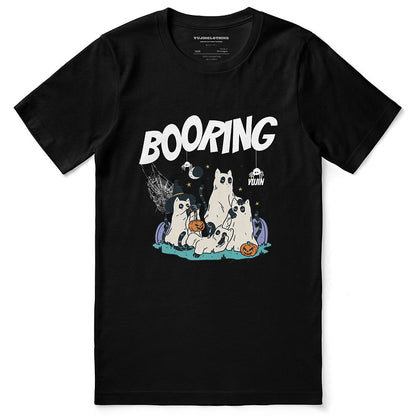 Booring Halloween Cat T-Shirt