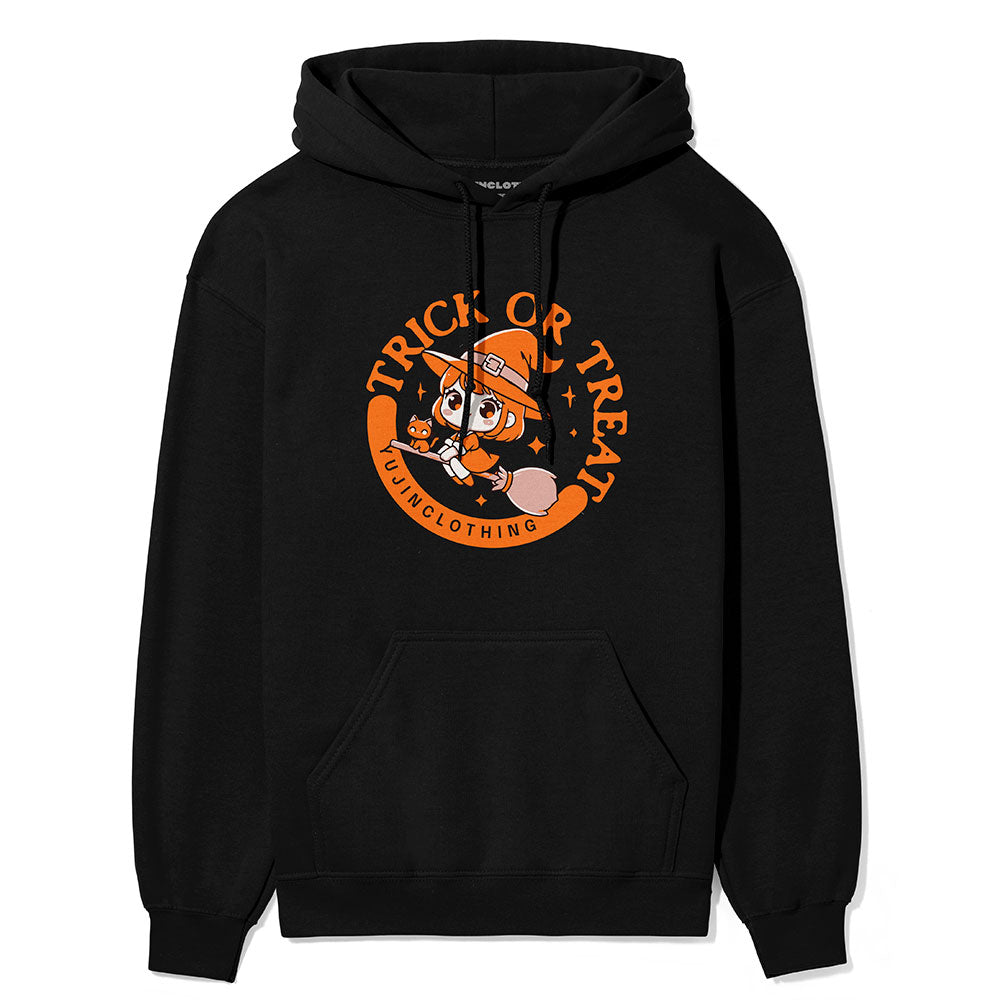 Sudadera con capucha de Halloween de truco o trato