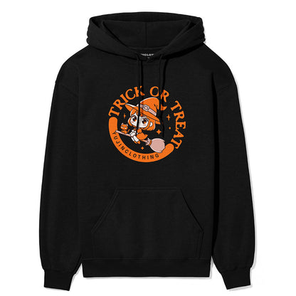 Sudadera con capucha de Halloween de truco o trato